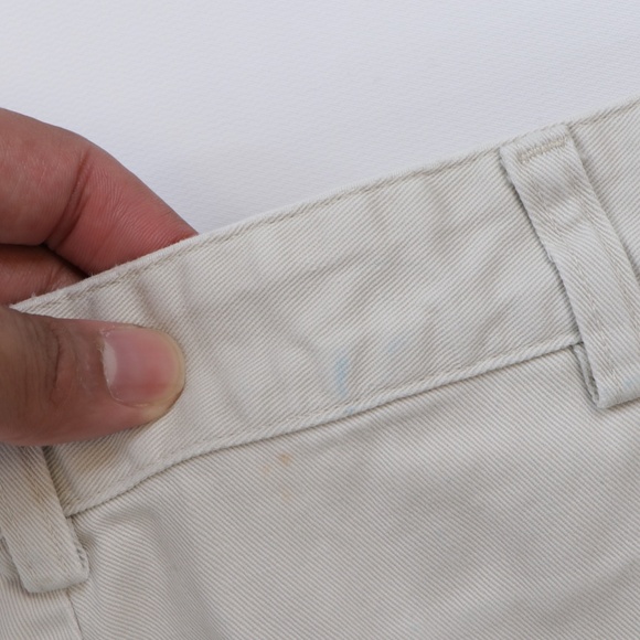 Vintage 90s Ralph Lauren Chino Shorts Beige - Picture 9 of 9